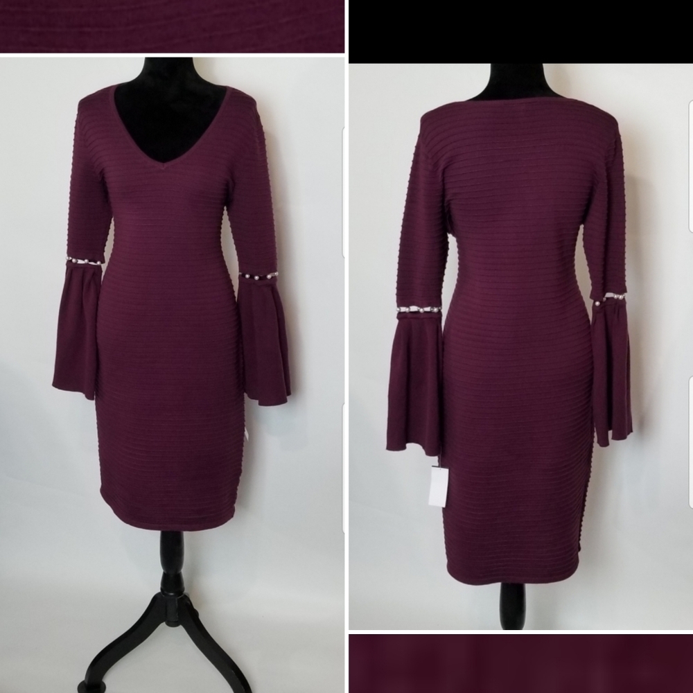 2 for $20 Harlow & Rose Bell Sleeve Dress - Picture 7 of 8